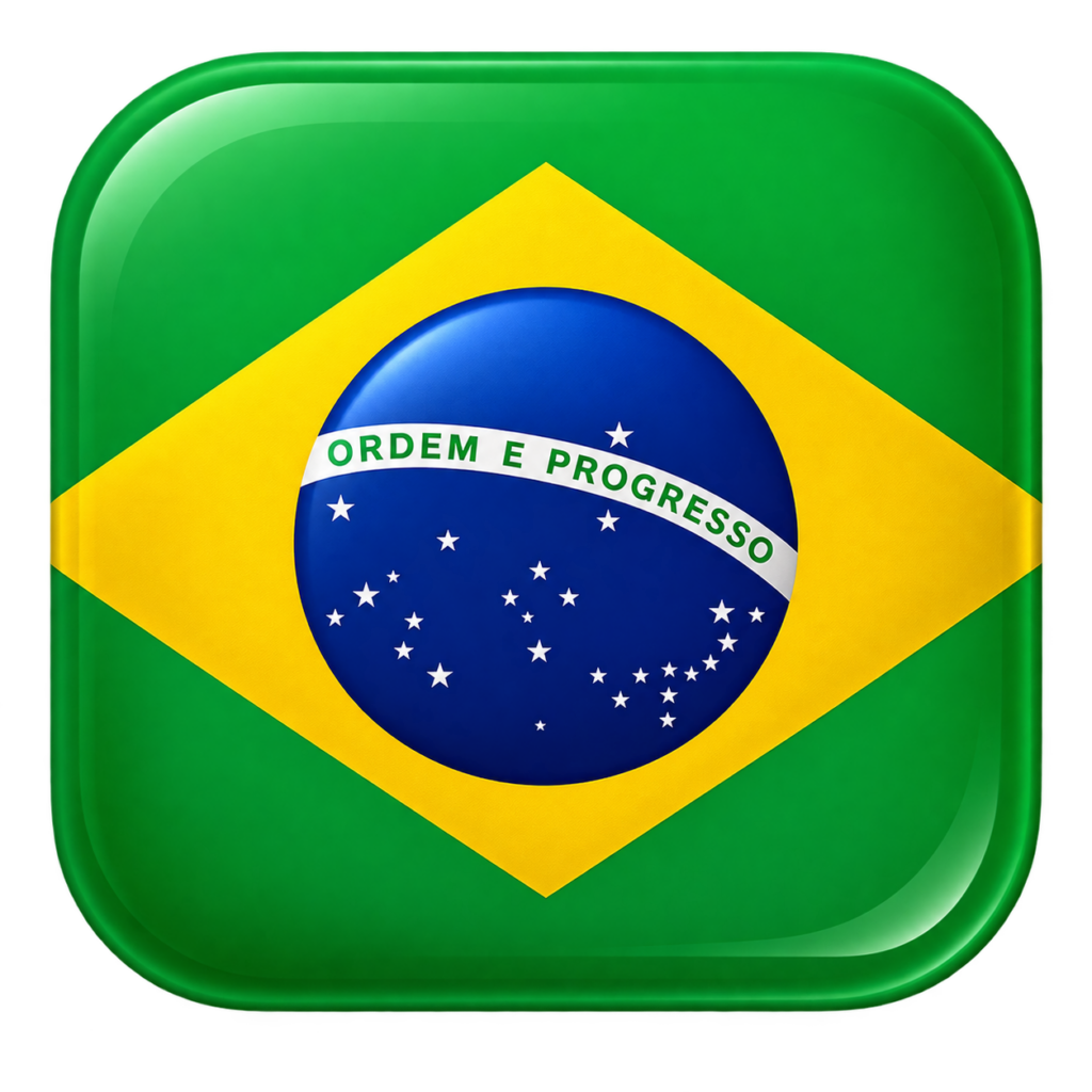 Brazilian Flag Icon