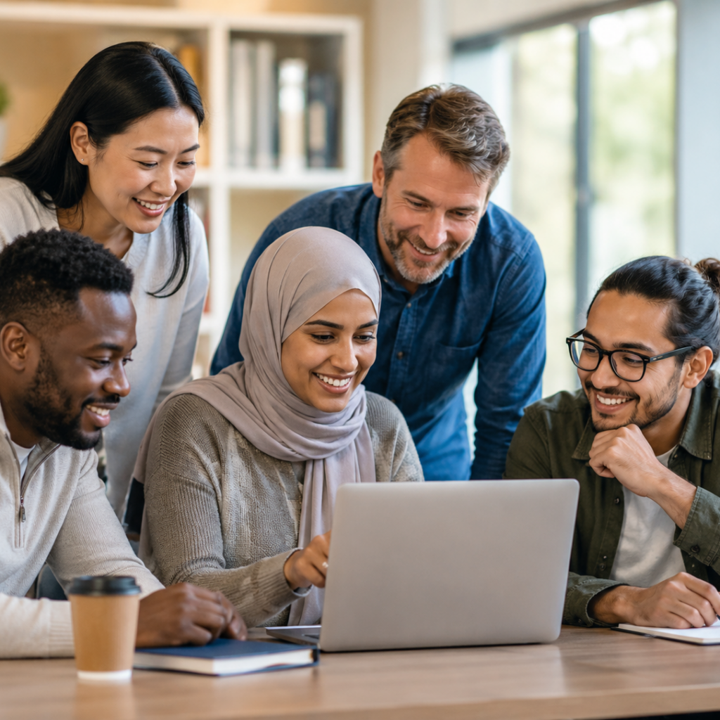 A diverse group of learners